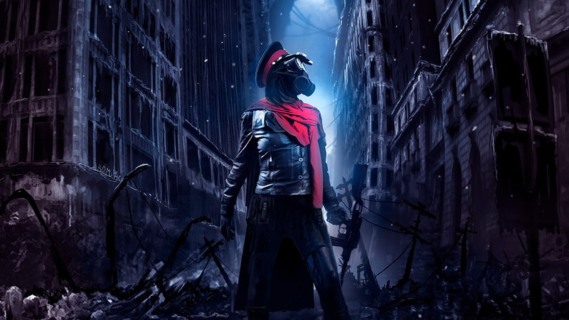 1080P, horror, fiction, comic, technics, science, dark, creepy, gas, sci-fi, apocalyptic, romantically, scary, gasmask, futuristic, mask