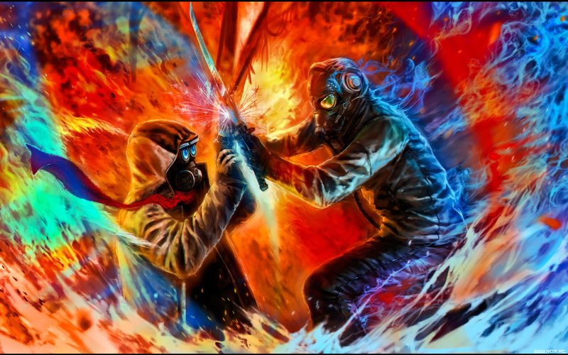 gas, mask, creepy, technics, dark, gasmask, romantically, scary, apocalyptic, futuristic, sci-fi, 1080P, comic, horror, fiction, science