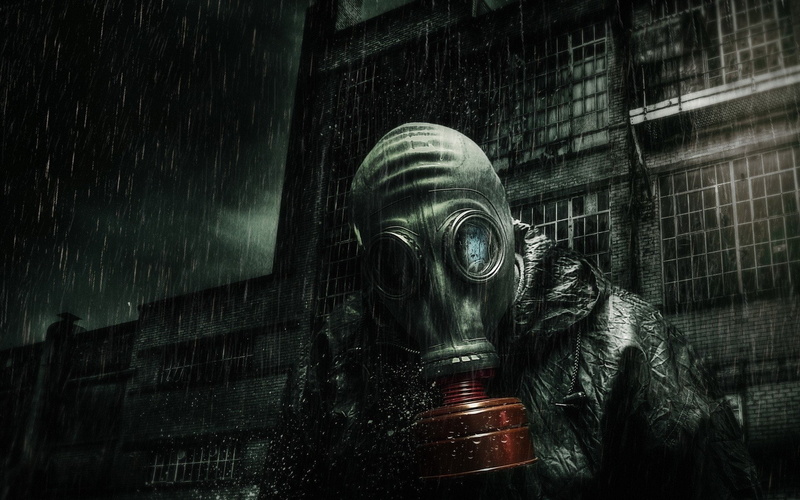 dark, gas, mask, 1080P, sci-fi, fiction, comic, horror, science, futuristic, apocalyptic, creepy, romantically, scary, technics, gasmask