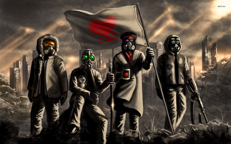 sci-fi, gasmask, romantically, dark, creepy, mask, apocalyptic, horror, gas, science, scary, 1080P, fiction, comic, technics, futuristic