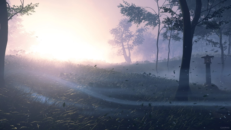 1080P, PlayStation, Ghost of Tsushima, video games, foggy window, wind chimes, #ghostoftsushima, screen shot, PlayStation 4, Sony