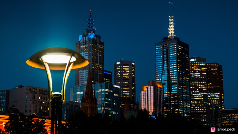 skyscraper, Melbourne, 1080P, night, building, photography, city, cityscape