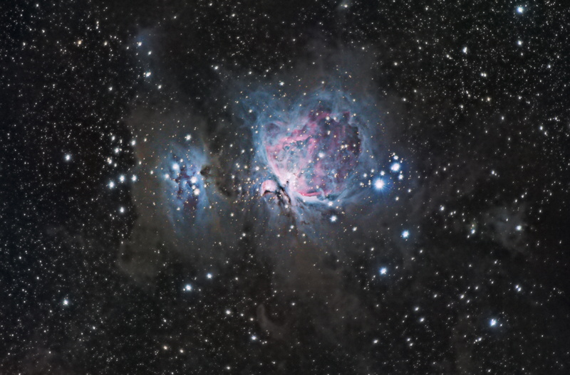 Great Orion Nebula, space, 5K, stars