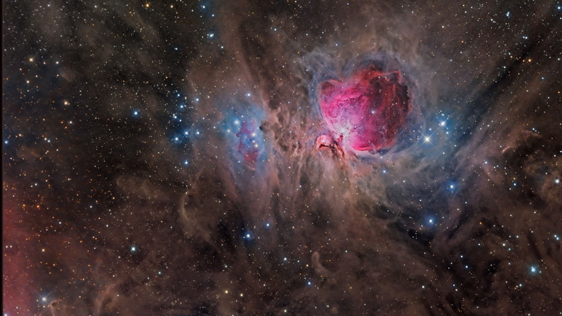 nebula, 1080P, stars, NASA, Orion Nebula, galaxy, Messier 42, planet, sky