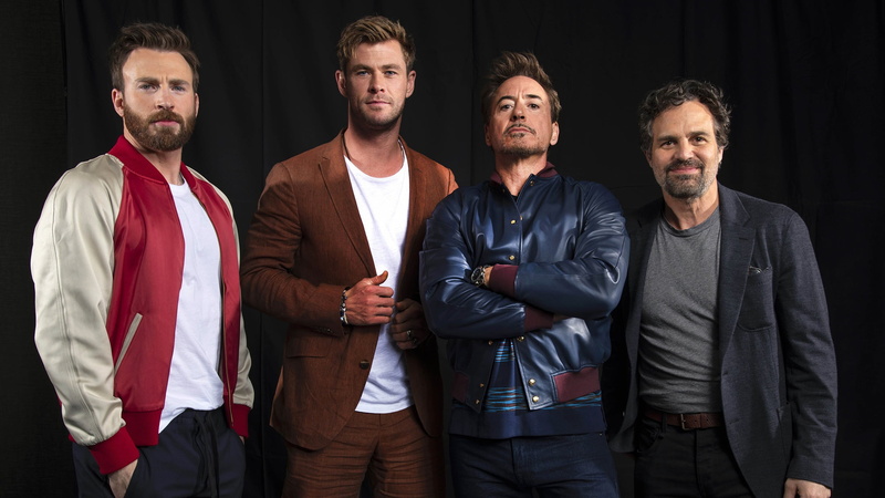Chris Hemsworth, Mark Ruffalo, 1080P, Actor, Chris Evans, Celebrity, Robert Downey Jr.