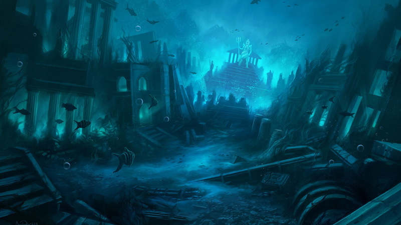 1080P, mythical island-state, andreas rocha, Atlantis