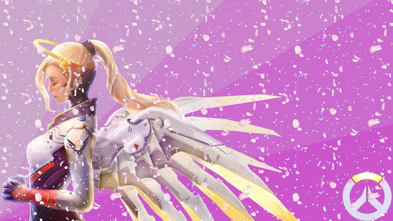 confetti, nature, motion, happiness, 2K, young women, event, fun, women, people, female, adult, lifestyles, character, Mercy (Overwatch), females