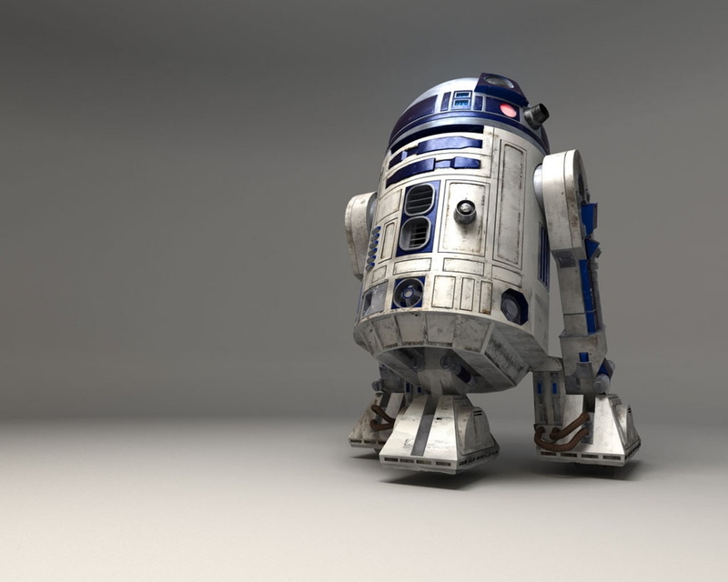 R2D2, rd, 720P, hd, star, Star Wars, wars, art, video, games