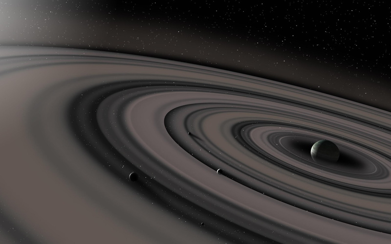 universe, saturn, planet, galaxy, star, space, planetary, ring, light, 2560x1600, 2K