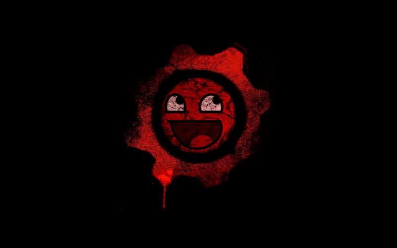 awesome face, games, 720P, face, hd, gears, x, art, war, gears of war, video, awesome