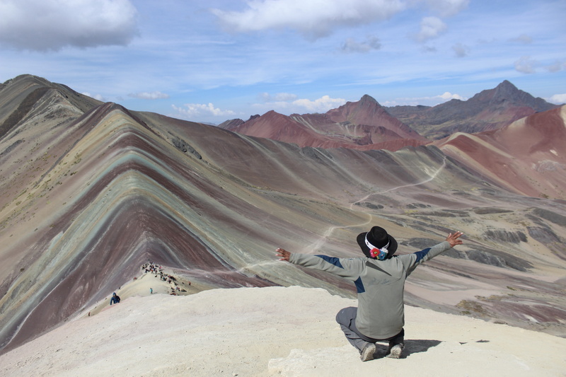 mountain range, 5K, trekking, travel, scenics - nature, cerro, tranquil scene, arid climate, one person, south, mountain, lifestyles, day, gorgeous, faces