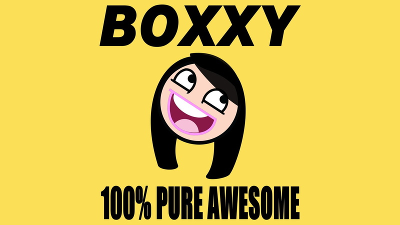 information, sign, forbidden, awesome, western script, 1080P, yellow background, communication, face, symbol, text, Boxxy, human representation, shape