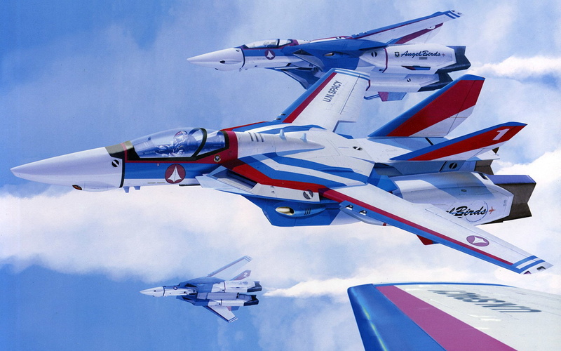Robotech, Anime, Veritech, 1080P, Macross