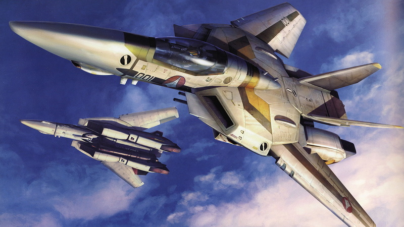 1080P, valkyrie, artwork, robotech, vf 1, macross, aircraft