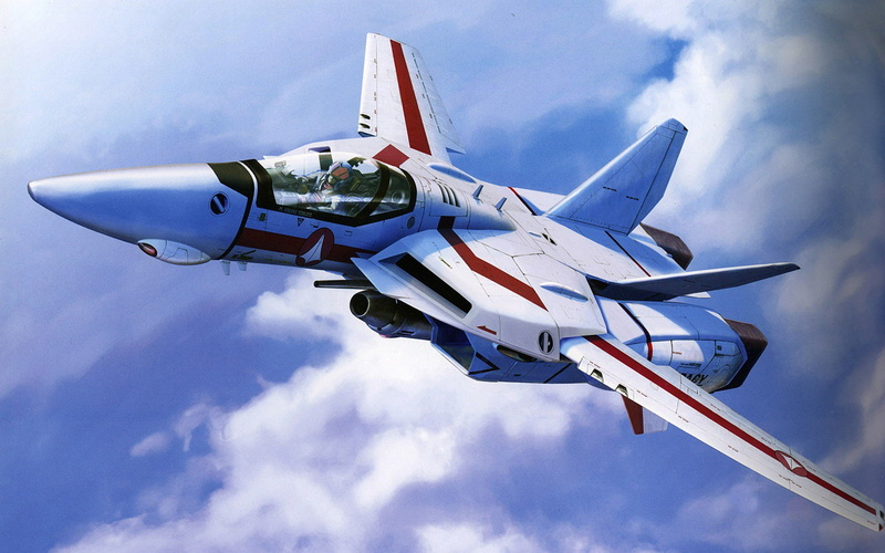 1080P, Veritech, Rick Hunter, Robotech, Macross, Anime