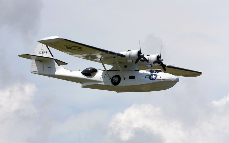 Catalina, 2K, anti-submarine aircraft, PBY-5A, patrol