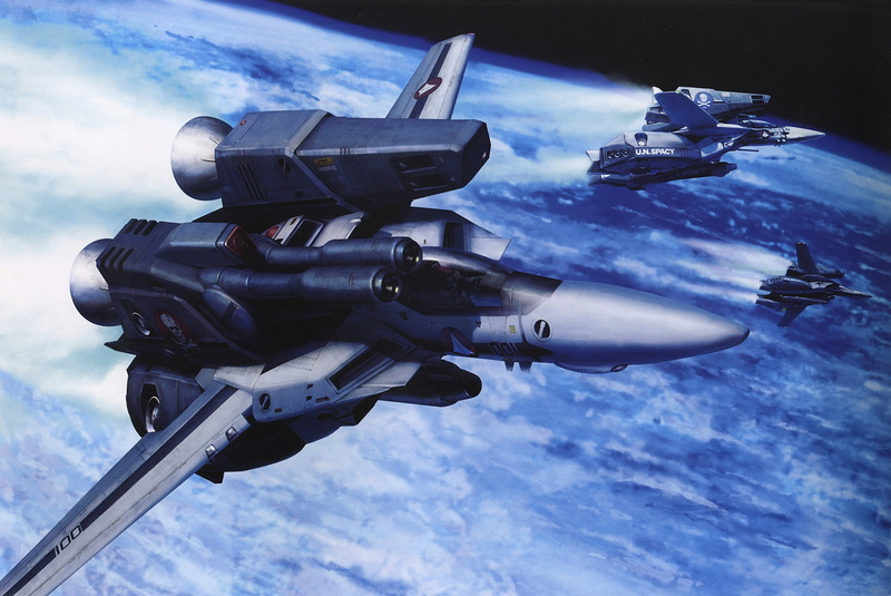 art, 1080P, robotech, Valkyrie, anime, Macross, hd, x