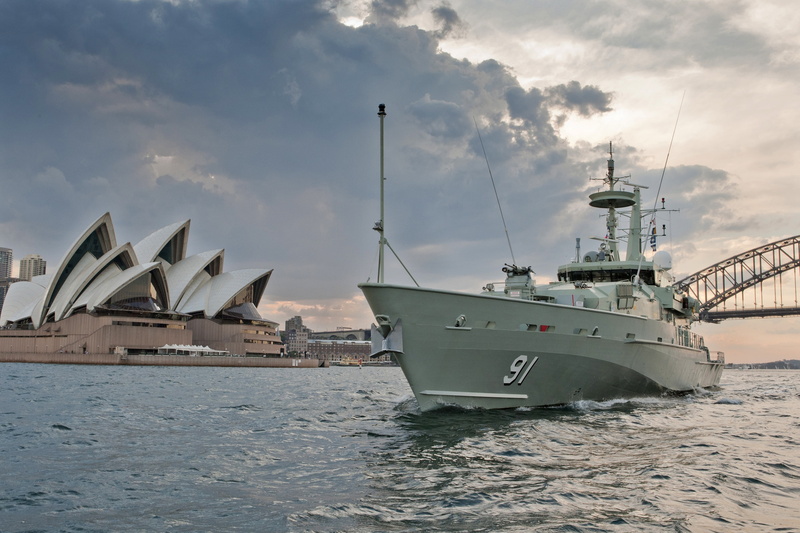 HMAS Bundaberg (ACPB 91), Opera, Sydney, Royal Australian Navy, Patrol boat type " Armidale", 2K