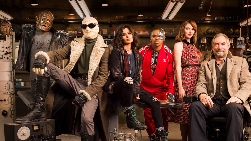 Cyborg (DC Comics), Brendan Fraser, Robotman (DC Comics), Elasti-Girl, Crazy Jane, April Bowlby, Diane Guerrero, Chief (DC Comics), Timothy Dalton, 4K