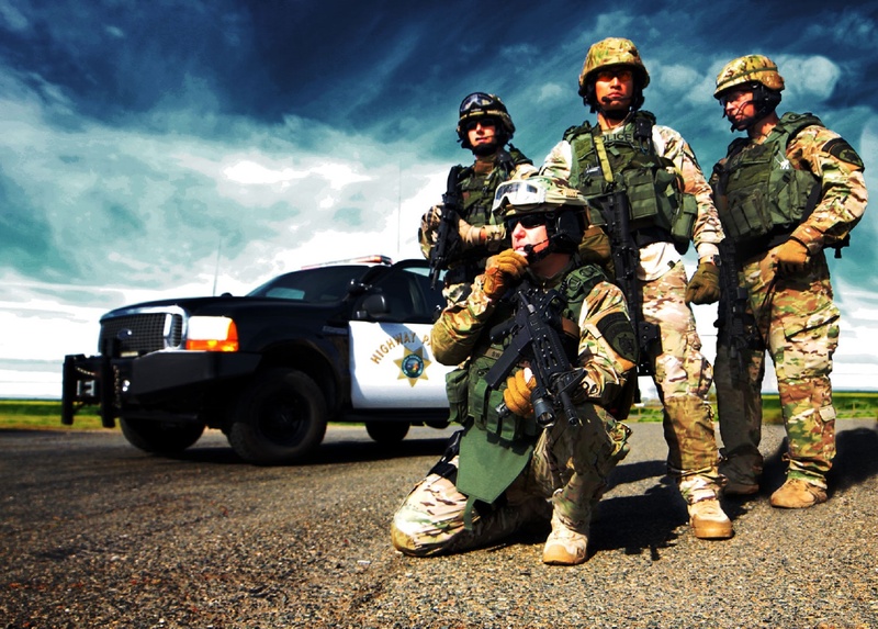 government, day, people, clothing, authority, transportation, car, 1080P, law enforcement, outdoors, chp, police Force, cops, security, weapon, camouflage