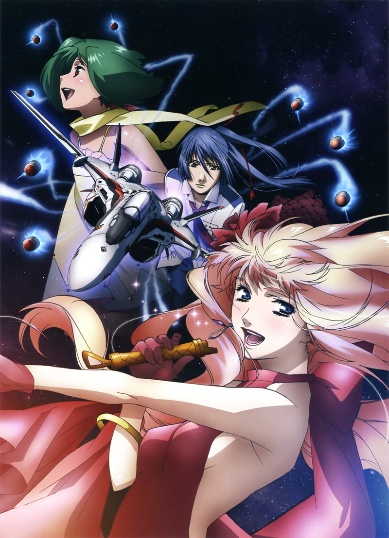 frontier, Macross Frontier, art, anime, 2K, x, hd, macross