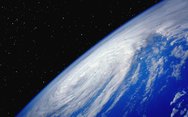 space and planet, earth, horizon, 1080P