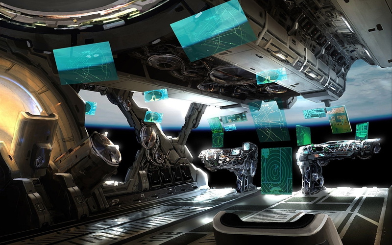 navigating, spaceships, bridges, x, abstract, science, fantasy art, bridge, art, hd, 1080P, fiction, fantasy
