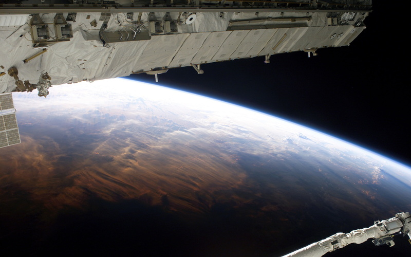 nature, satellite, horizon, flying, space exploration, orbiting, exploration, sky, astronomy, planet earth, space, high angle view, no people, satellite view
