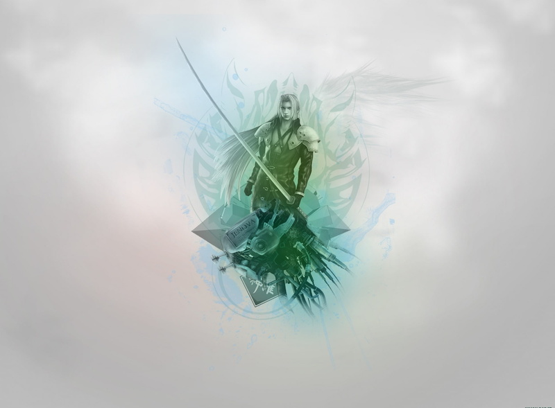 fragility, male, pattern, Games, tree, indoors, plant, water, studio shot, character, plant part, 1080P, digital composite, Final Fantasy, leaf, close-up