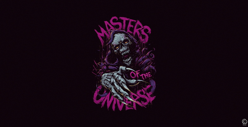 Skeletor, Masters of the Universe, 1080P, skull, artwork, simple background