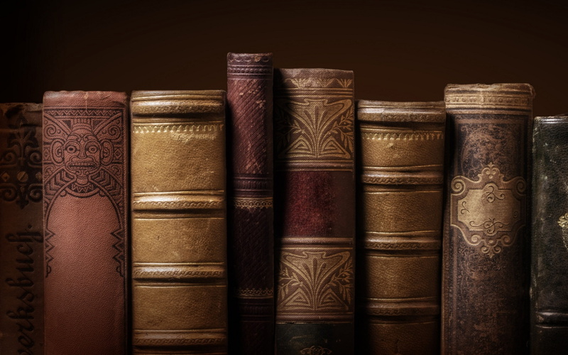 hardcover Book, book Spine, shelf, black Color, history, ornate, publication, book Cover, studying, learning, cultures, textbook, literature, indoors, no people