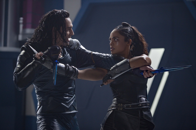 Tom Hiddleston, 4K, 4k, Thor: Ragnarok, Tessa Thompson