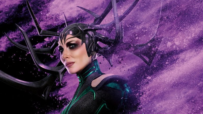 beautiful woman, Thor Ragnarok, looking away, adult, young adult, females, young women, women, headshot, portrait, one person, pink color, looking, 4K
