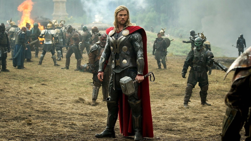 1080P, thor thor 2 the dark world mjolnir chris hemsworth