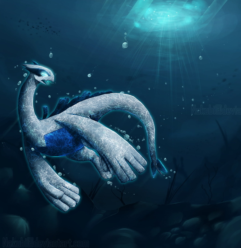 pokemon, silver, anime, hd, Lugia, x, 720P, art, soul