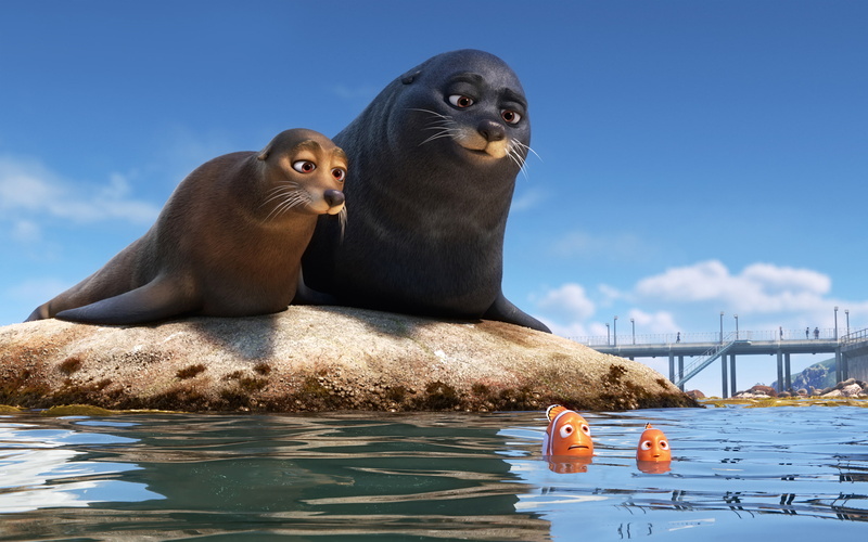 Sea, 2K, Finding, Lions, Dory, Nemo, Marlin