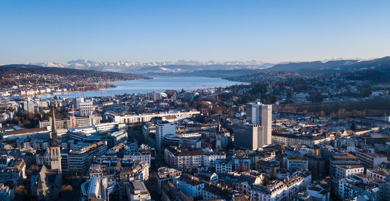 switzerland, travel destinations, high angle view, winter, mountain, aerial, zürich, snowcapped mountain, nature, lake, outdoors, kanzlei club, 2K, no people