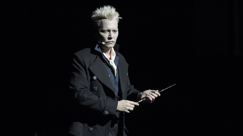 depp, fantastic, johnny, crimes, beasts, 2K, grindelwald