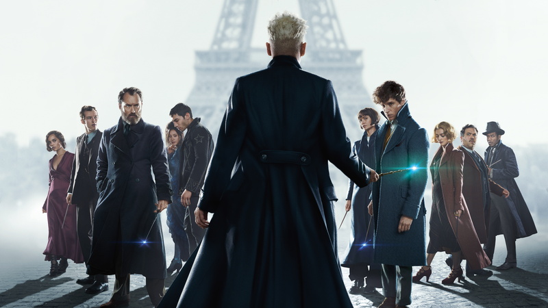 Zoë Kravitz, Claudia Kim, Fantastic Beasts: The Crimes of Grindelwald, Alison Sudol, Callum Turner, 5K, Katherine Waterston, Jude Law, Johnny Depp, Dan Fogler