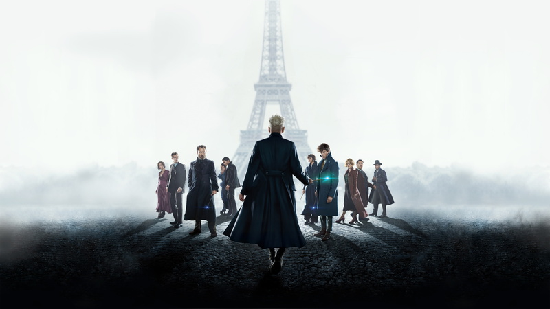 Grindelwald, 5K, Beasts, Crimes, Fantastic, The, k, 2018