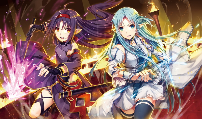 art, anime, Asuna Yuuki, girls, 1080P, Yuuki Konno, Sword Art Online