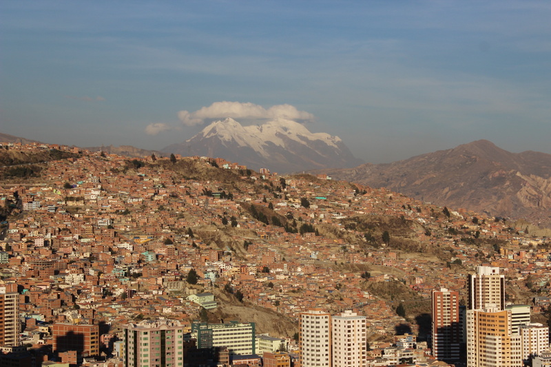 city, La paz, mountains, 5K, cityscape, Bolivia