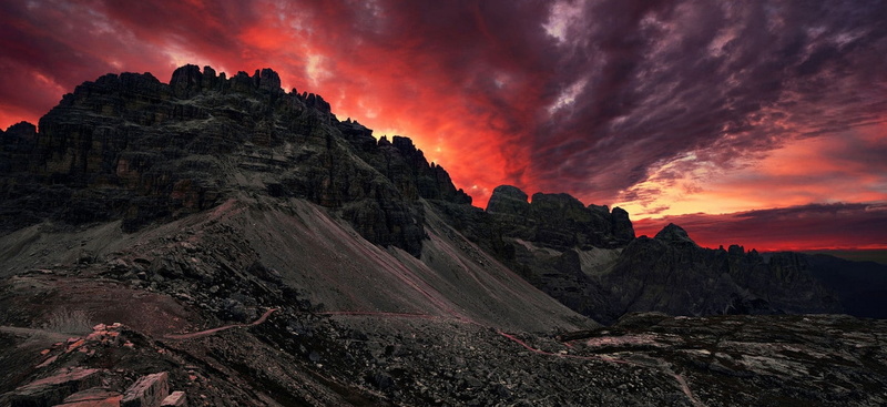 mountain, Dolomites (mountains), morning, Alps, environment, photography, tourism, outdoors, travel, nature, dramatic sky, mountain range, landscape, clouds
