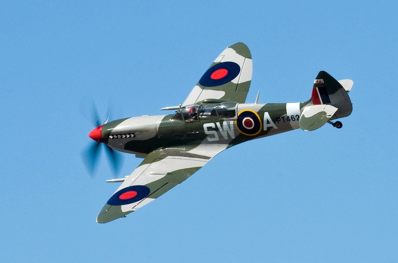 wwii, classic, airplane, spitfire, 1080P, vintage, plane, supermarine, antique, british, world