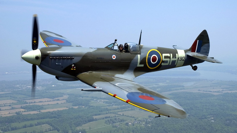 supermarine, warbird, airplanes, 1080P, spitfire