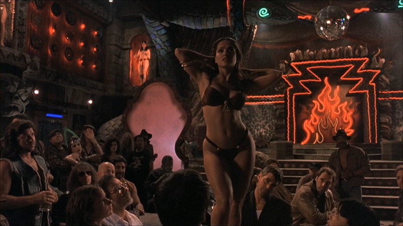 adult, 1080P, women, architecture, decoration, leisure activity, From Dusk Till Dawn, night, Movie, Salma Hayek, emotion, large group of people, group of people