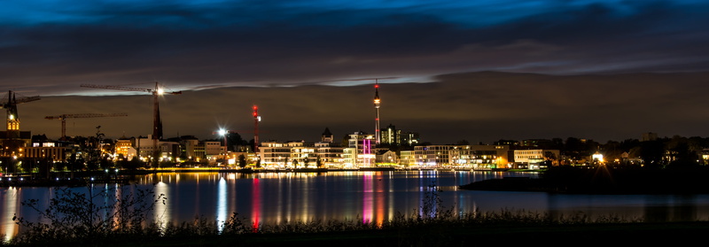 sunset, harbor, pollution, built structure, no people, oil industry, nature, building exterior, industry, sky, cityscape, water, 5K, architecture, sea