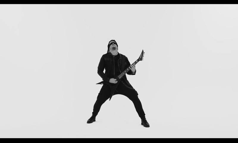 playing, indoors, casual clothing, full length, one person, metal music, string instrument, music, studio shot, young men, rock music, leather, 720P, plucking an instrument