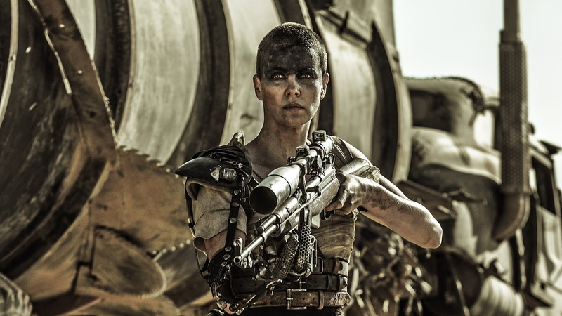 mad max fury road furiosa charlize theron rifles sniper rifle scopes sks, 1080P