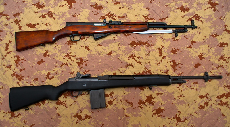 SKS, M14, warning sign, target shooting, aggression, protection, Simon, communication, self-loading, sport, brown, gun, alloy, violence, two, still life